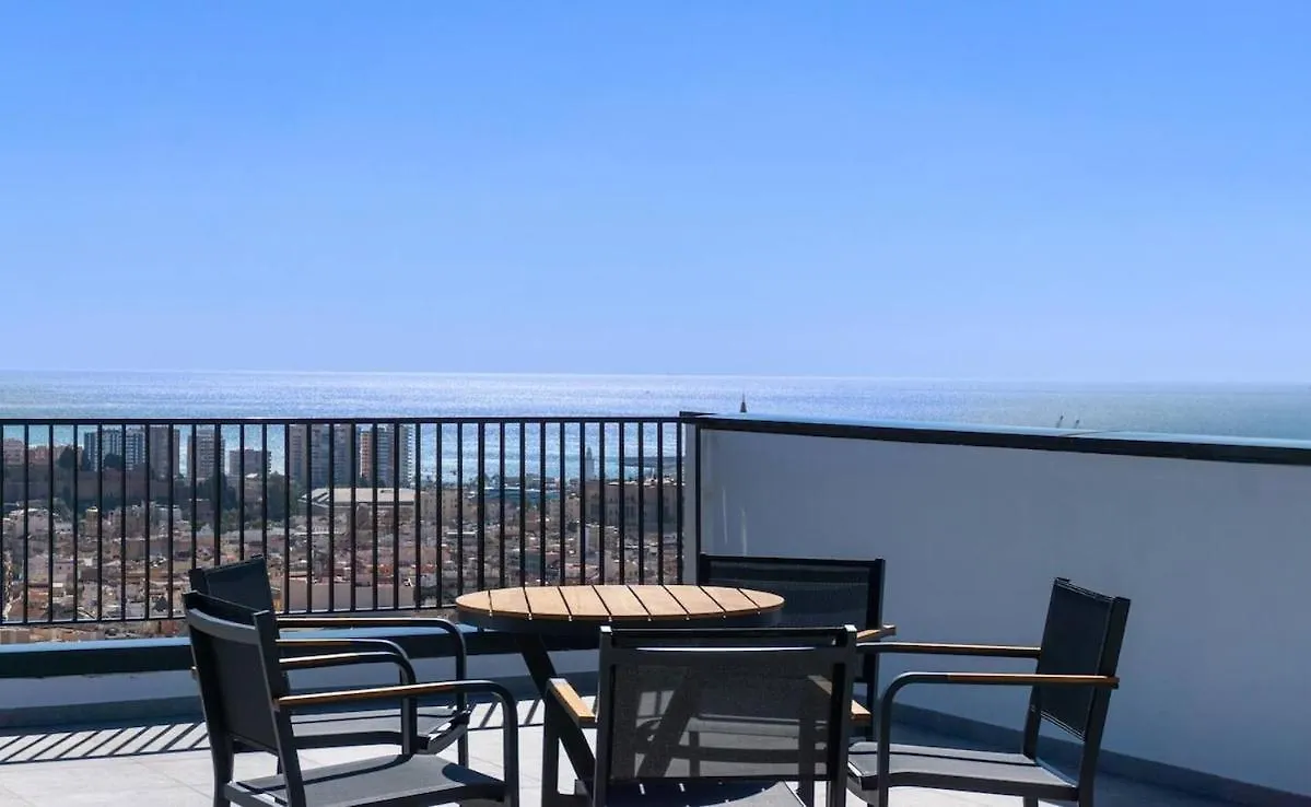 Skyline In Malaga Center Apartment Spain
